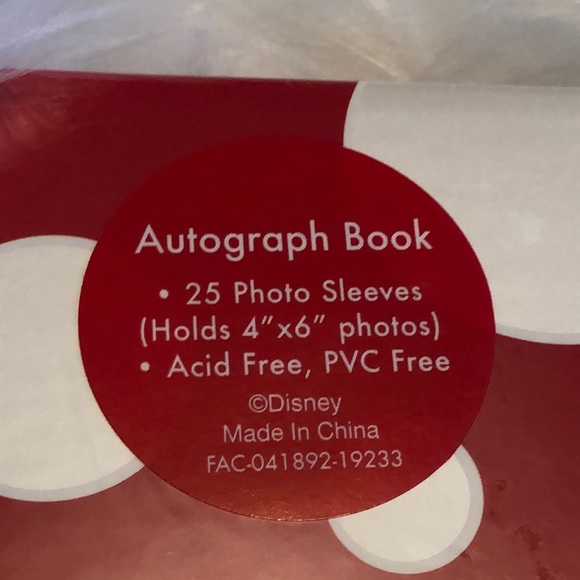 Disney Minnie Mouse Autograph/Photo Book and Pen - Picture 4 of 7